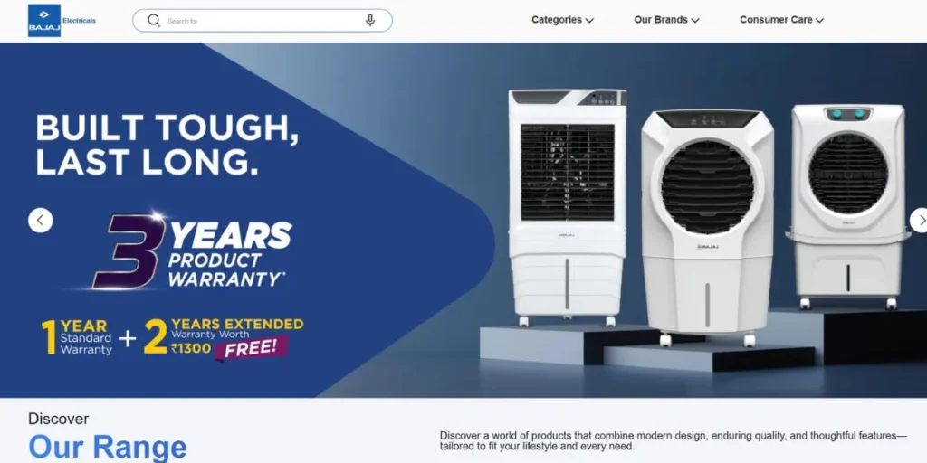 Bajaj Electricals - Manufacturing Companies in Pune