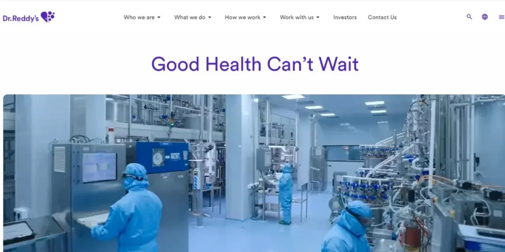 Dr. Reddy's Laboratories - Manufacturing Companies in India