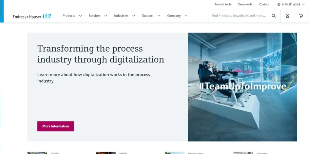 Endress+Hauser India - Manufacturing Companies in Pune