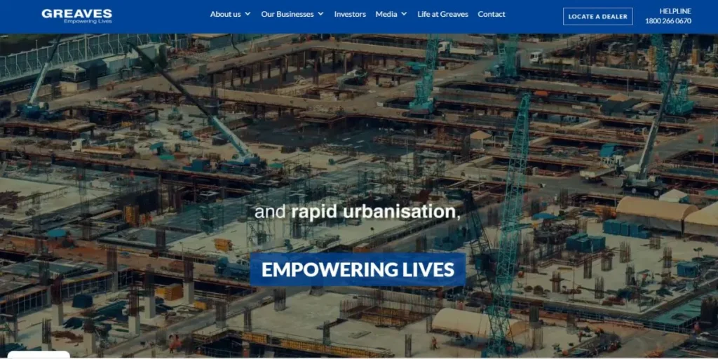 Greaves Cotton - Manufacturing Companies in India