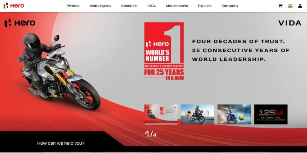 Hero MotoCorp - Manufacturing Companies in India