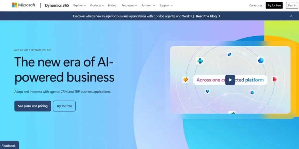 Microsoft Dynamics 365 - ERP Software for Manufacturing