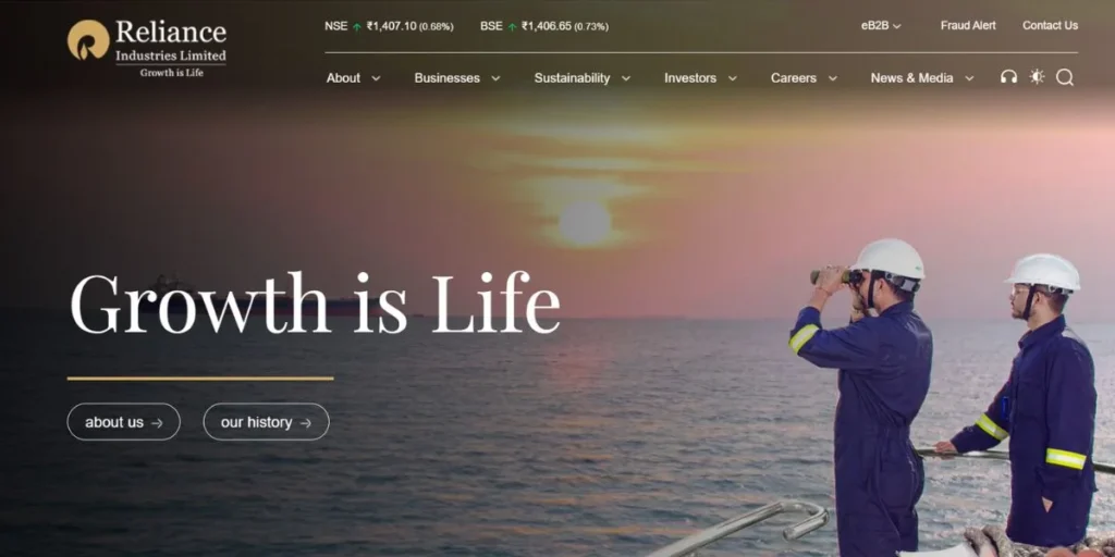 Reliance Industries Limited (RIL) - Manufacturing Companies in India