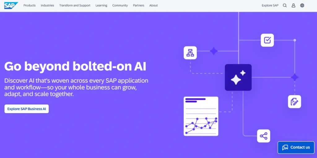 SAP S4HANA - ERP Software for Manufacturing