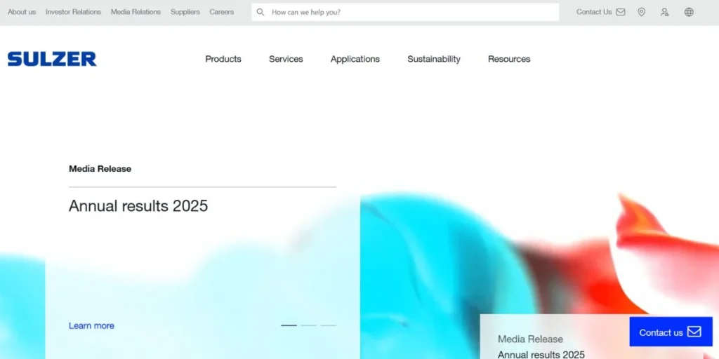 Sulzer India - Manufacturing Companies in Pune