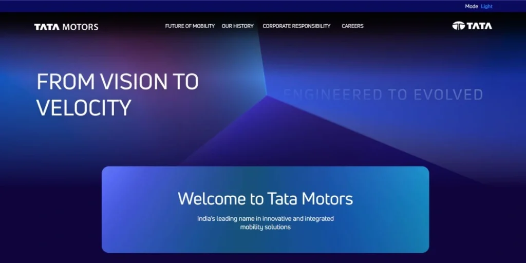 Tata Motors - Manufacturing Companies in India