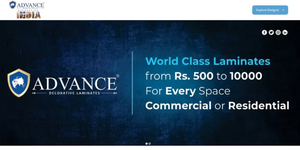 Advance Laminates - Laminate Brands in India