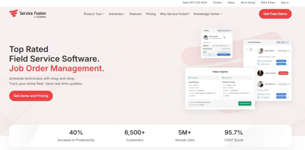 Contractor Management Software - Service Fusion