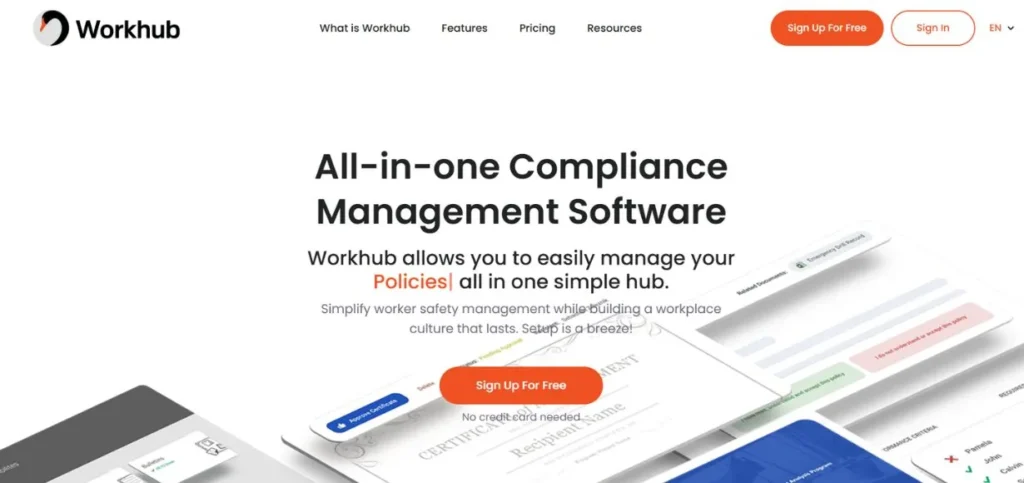 EHS Software - Workhub