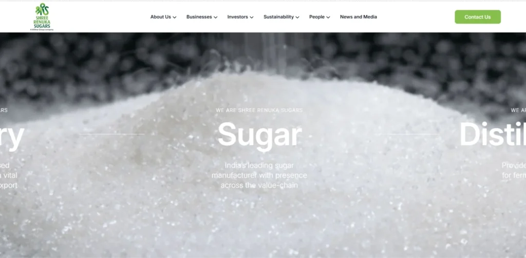 Ethanol Manufacturing Companies - Shree Renuka Sugars Ltd