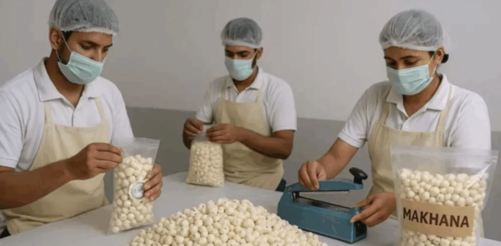 Manufacturing Business Ideas - Makhana Processing and Packaging