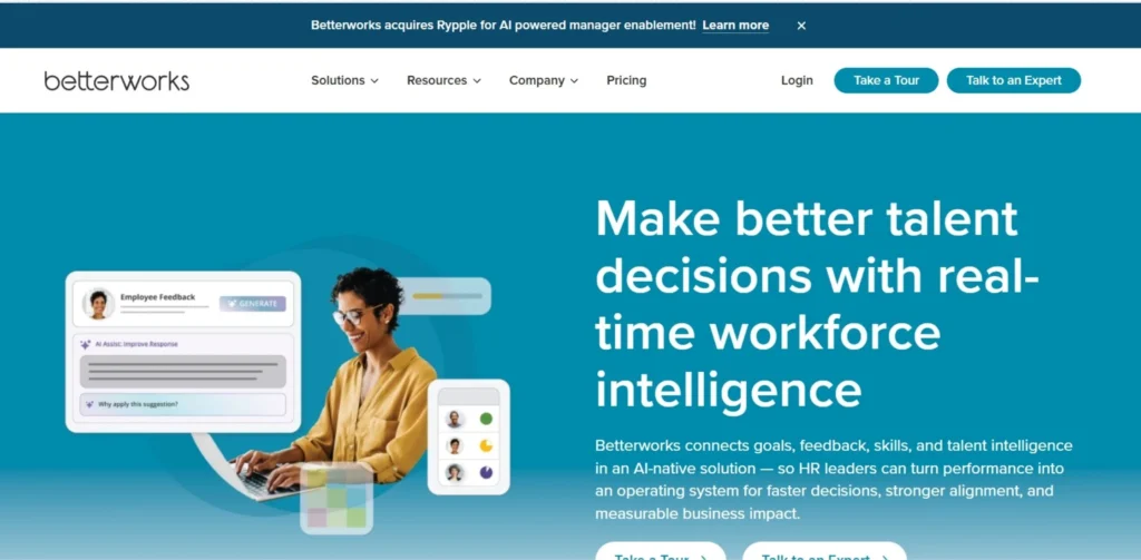 Performance Management Software - Betterworks