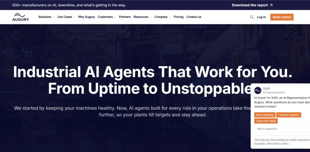 Predictive Maintenance Software - Augury