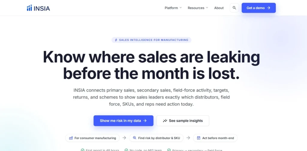 Predictive Maintenance Software - INSIA.ai