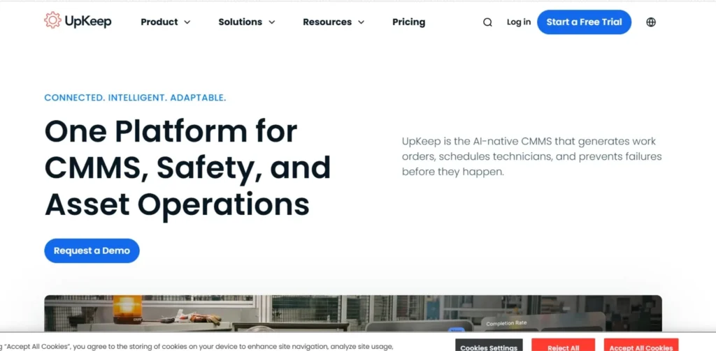 Predictive Maintenance Software - UpKeep