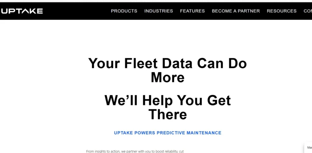 Predictive Maintenance Software - Uptake