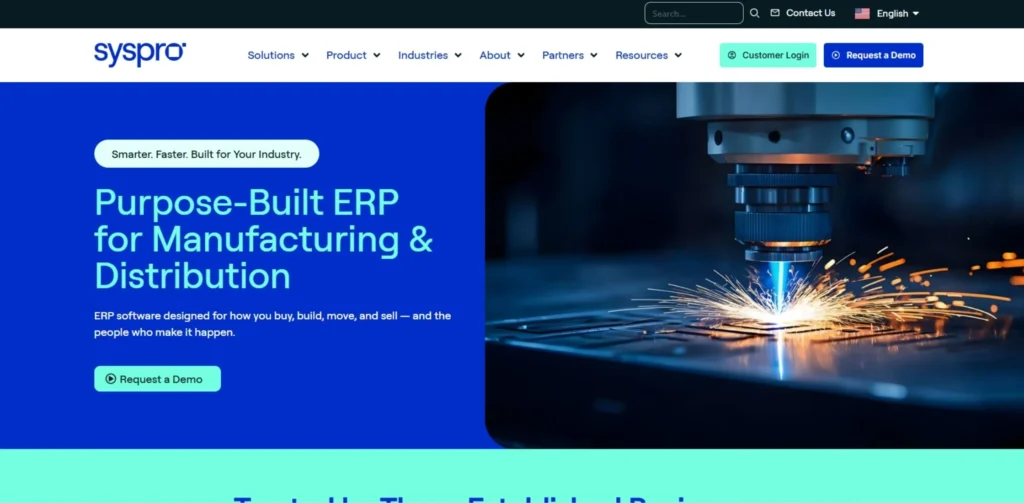 Smart Factory Software - SYSPRO