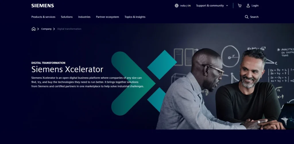 Smart Factory Software - Siemens Xcelerator