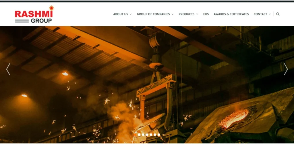 Steel Companies in India - Rashmi Metaliks Limited