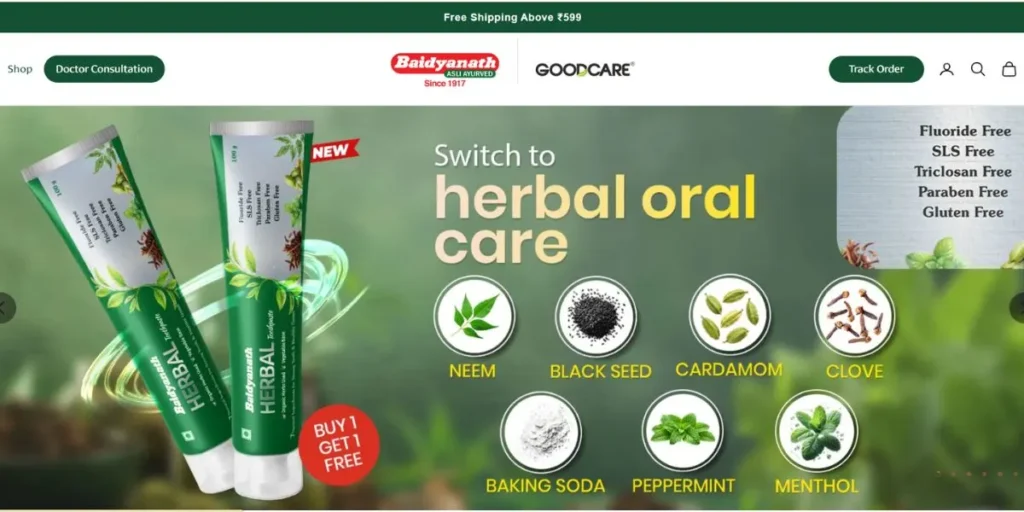 Baidyanath Goodcare (Goodcare Pharma) - Ayurvedic Companies in India
