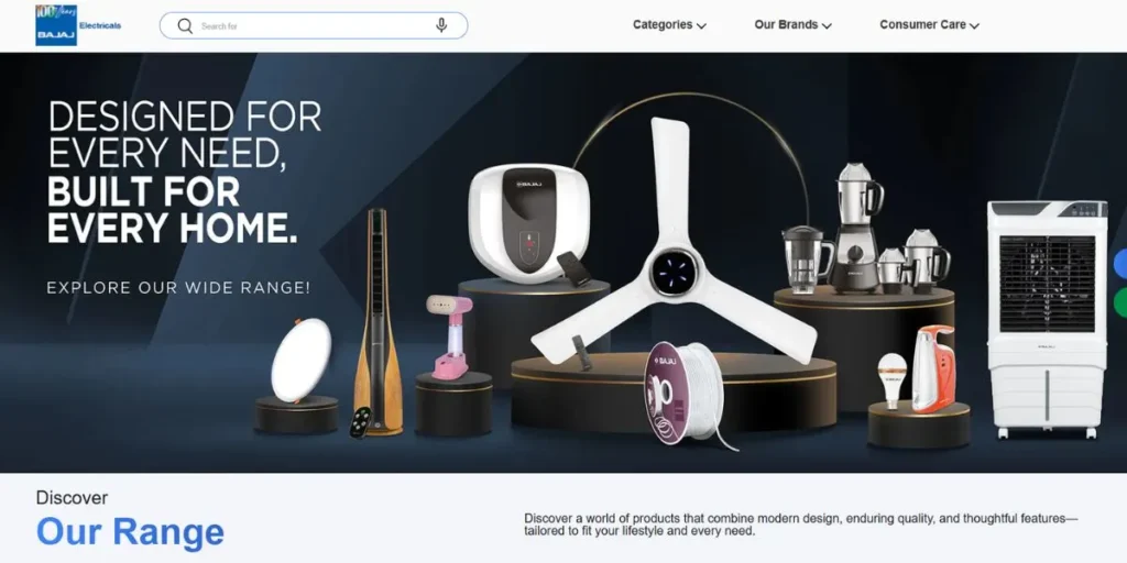 Bajaj Electricals - Electronics Companies in India
