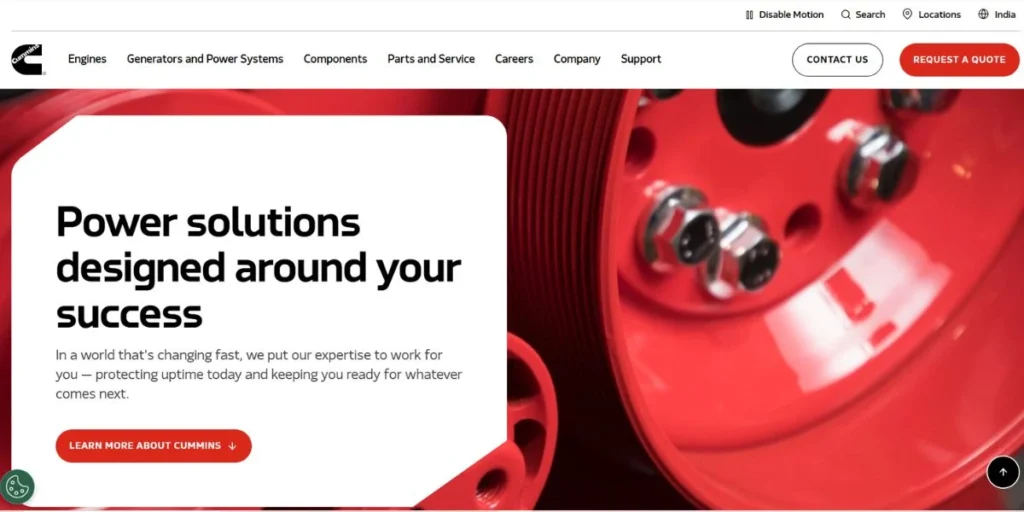 Cummins India - Generator Companies in India
