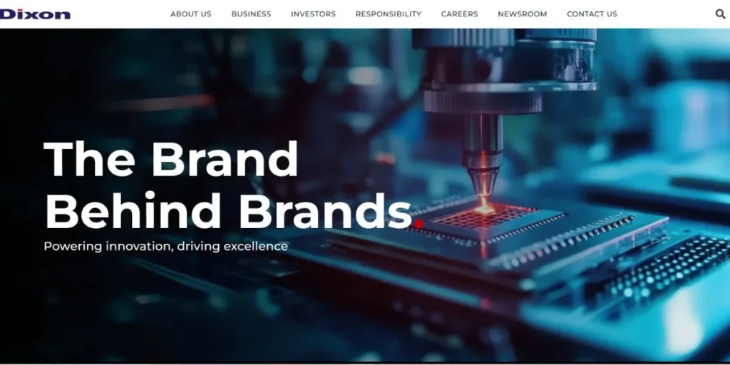 Dixon Technologies (Consumer Division) - Electronics Companies in India