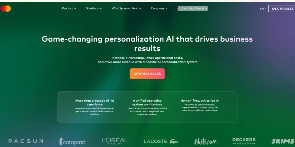 Dynamic Yield - Enterprise Generative AI Applications