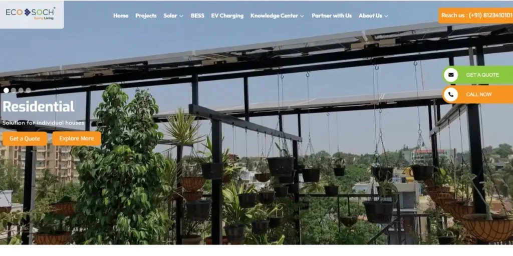 EcoSoch Solar Private Limited - Solar Companies in Bangalore