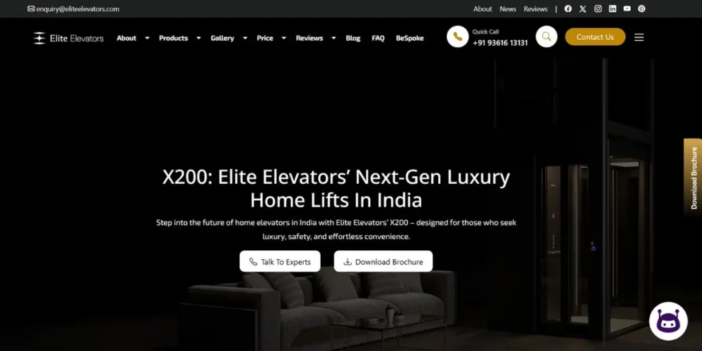 Elite Elevators - Elevator Companies in Chennai