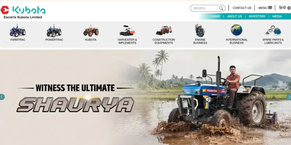Escorts Kubota - Generator Companies in India