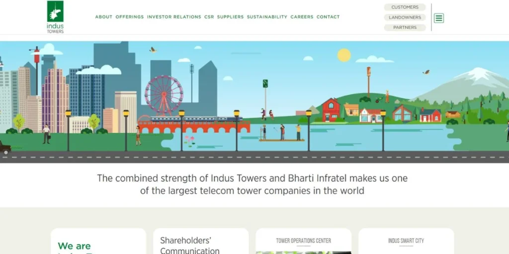 Indus Towers Ltd. - SIM Card Companies in India