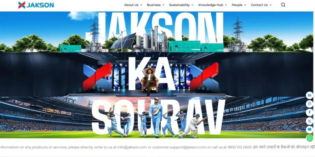Jakson Group - Generator Companies in India