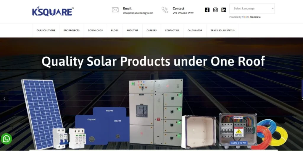 Ksquare Energy Pvt. Ltd. - Solar Companies in Jaipur