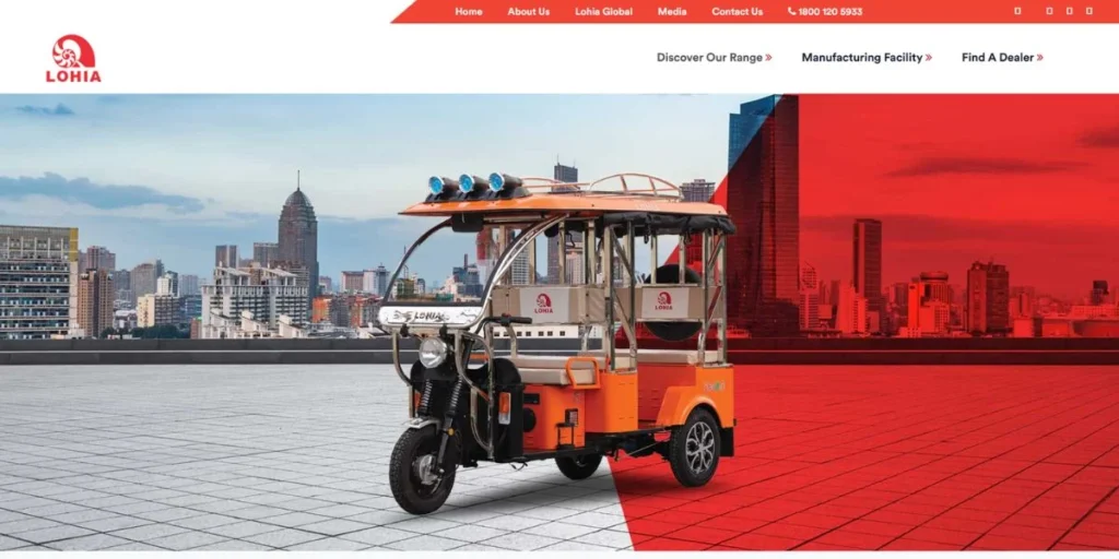 LML Emotion (Lohia Machinery) - E-Rickshaw Company in India