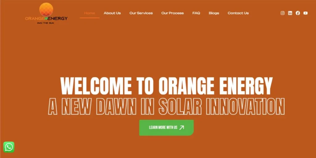 Orange Energy - Solar Companies in Bangalore