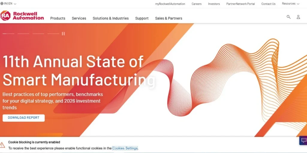 Rockwell Automation - Smart Manufacturing Technology Vendors