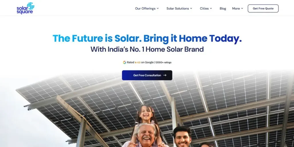SolarSquare Energy - Solar Companies in Jaipur