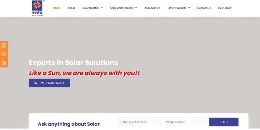 Suryatech Solar Systems - Solar Companies in Pune