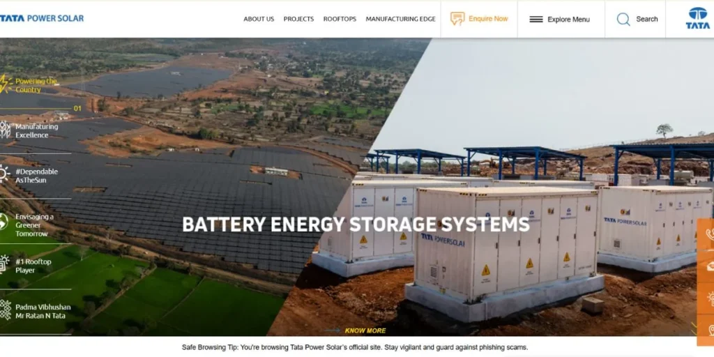 Tata Power Solar - Solar Companies in Bangalore