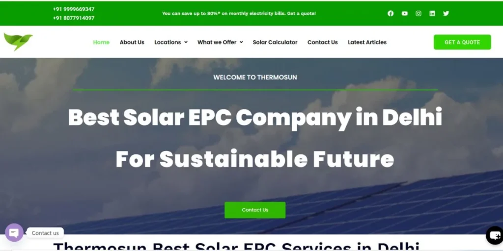 Thermosun Engineering and Power - Solar Companies in Delhi NCR