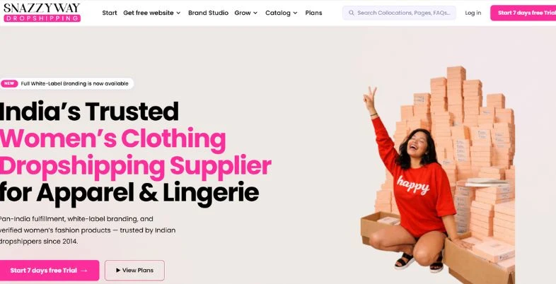 Best Dropshipping Suppliers India - Snazzywaya