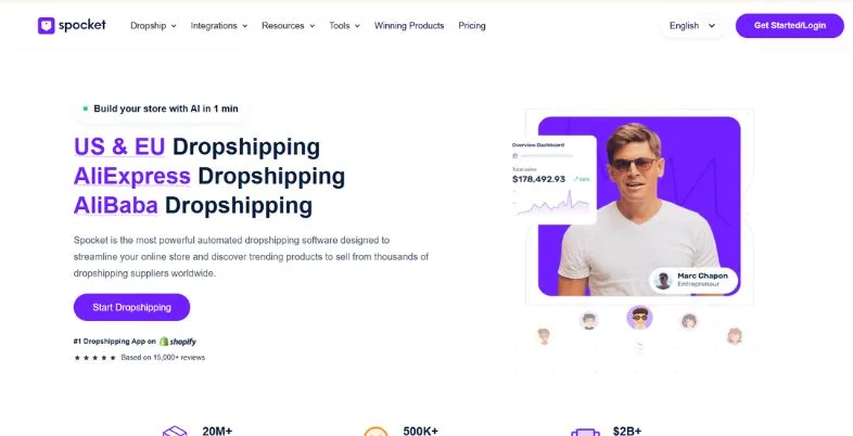 Best Dropshipping Suppliers India - Spocket