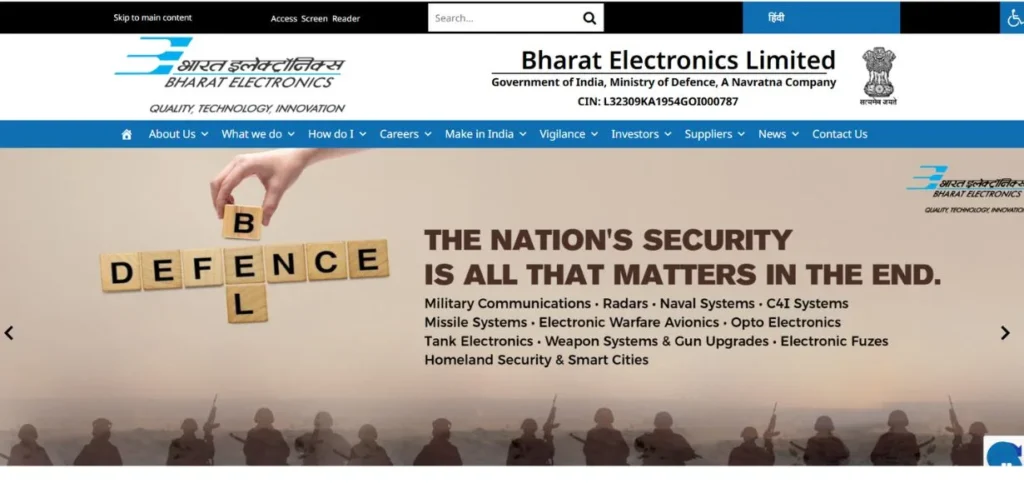 Bharat Electronics Limited (BEL) - Manufacturing Companies in Ghaziabad
