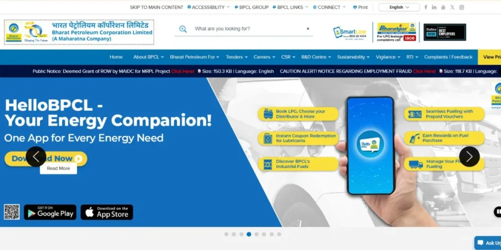 Bharat Petroleum Corporation Limited (BPCL) - Manufacturing Companies in Kochi