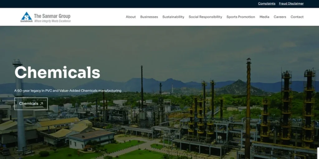 Chemplast Sanmar - Manufacturing Companies in Salem