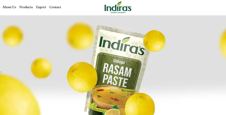 Food Manufacturing Companies in Bangalore - Indira Food Pvt Ltd