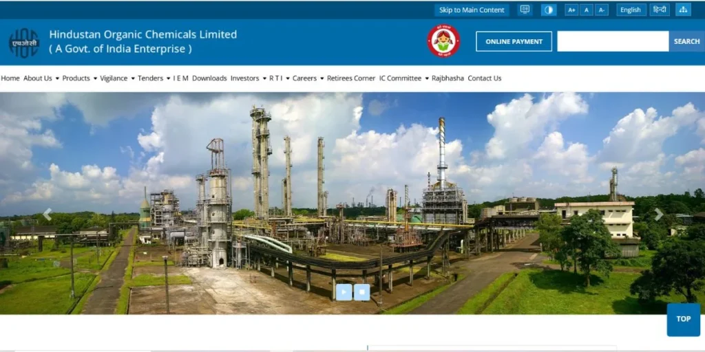 Hindustan Organic Chemicals Limited (HOCL) - Manufacturing Companies in Kochi