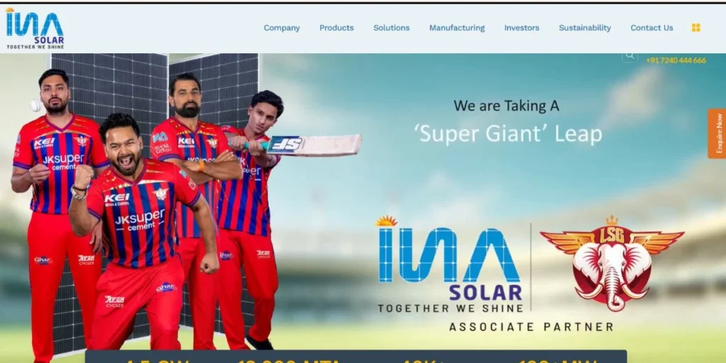 Insolation Energy Limited (INA) - Solar Companies in India