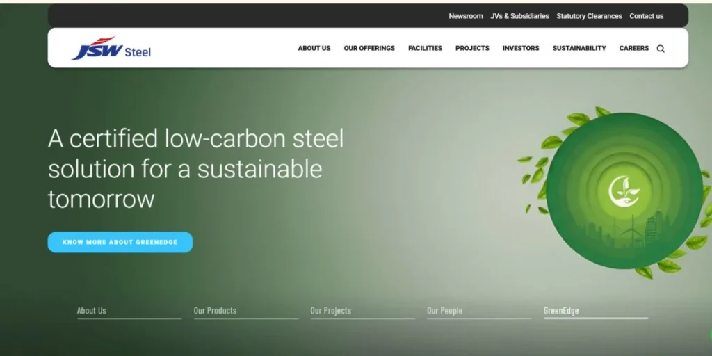 JSW Steel Ltd - Manufacturing Companies in Salem